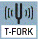 Princip ladičky:
Rezonanční těleso se elektromagneticky rozkmitává v závislosti na zatížení.
T-FORK